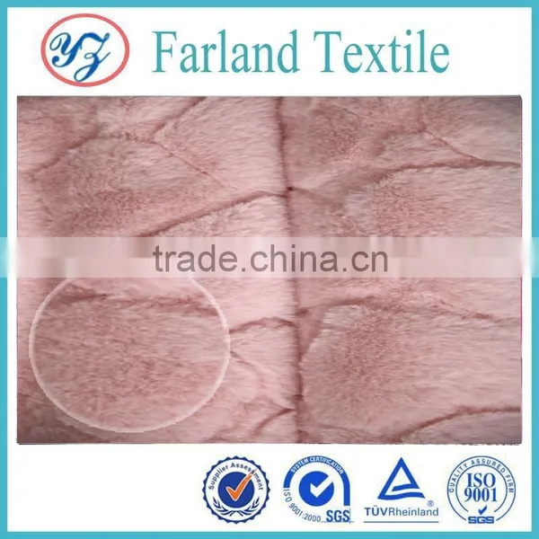 Fur High Weight Small Rabbit Snuff Clipping and Carv Fur Coat Fur Collar Boots Fabric Changshu Yuanzhou Welcome Your Order photo-3