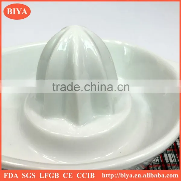Orange Juicer Porcelain Orange Juice Drink Dish, Porcelain Juice Lapping Cup, Grinding Boat Plate, Ground Leaf Dish photo-4