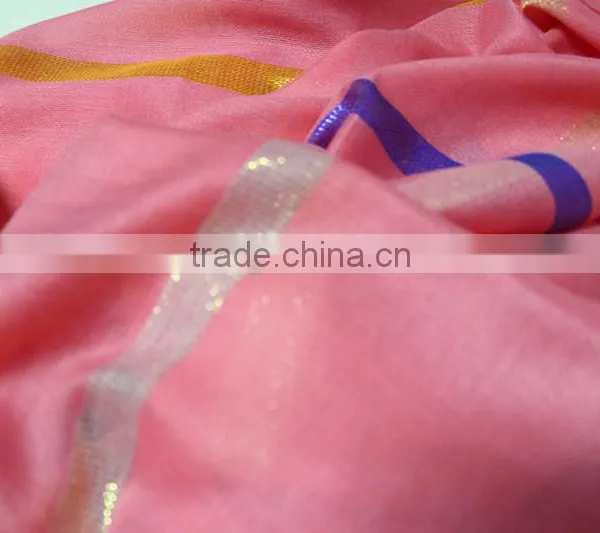 Fashionable Cotton Gold Thread Square Scarf Cotton Long Scarf Scarf for Women photo-2