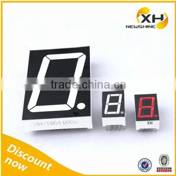NEWSHINE DIP FND Colors Common Anode Blue 7 Segment LED Display 2.3"