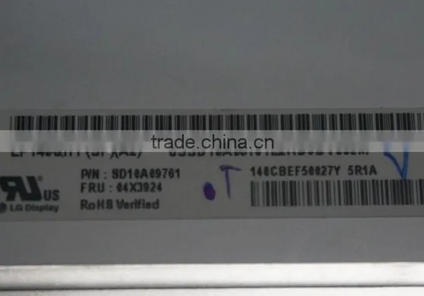 Original Brand LCD Screen LED Display Panel LP140QH1 For Lenovo New X1 Carbon (Factory Wholesale) photo-3