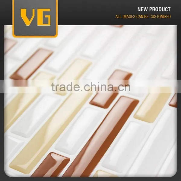 China factory self adhesive removable background wallsticker