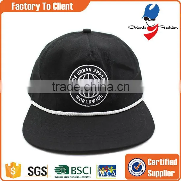 Rope Bill Unstructured Snapback Caps