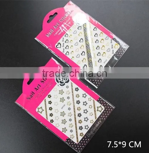 2015 New Gold Nail Art Sticker, Nail Art Products photo-2