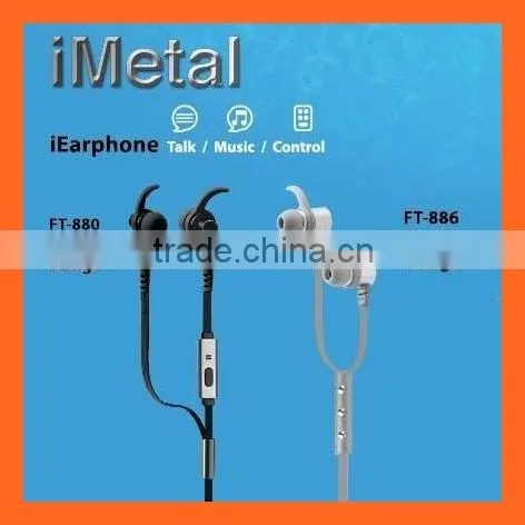 New Metal Wired Stereo Earphones