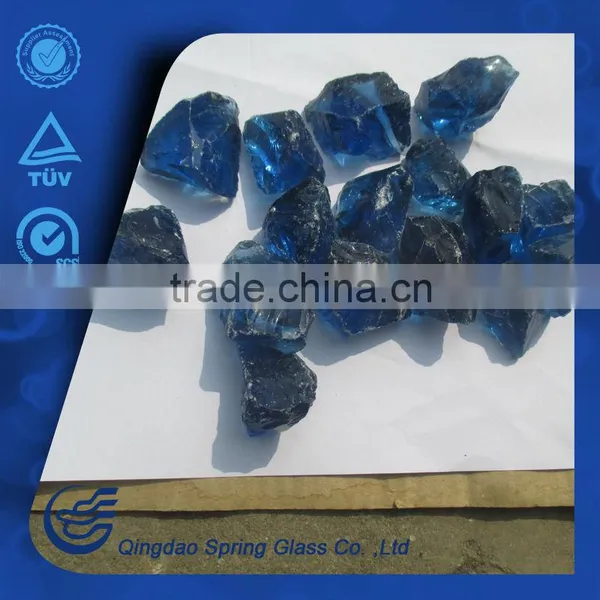 China Dark Blue Glass Stones photo-6
