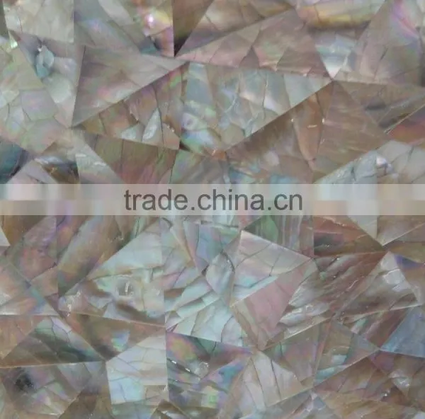Factory Offer Crazy Crackled Pattern Penguin Mother of Pearl Mosaic Tile for Backsplash photo-3