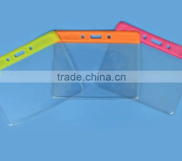 ID Badge Holder, Plastic Badge Holder, PVC Card Holder Quality Choice photo-5