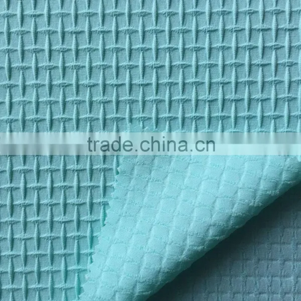 Spring Summer Polyester Woven Crumpled Fabric for Dress photo-2