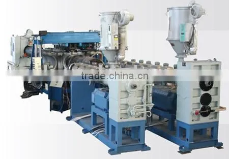 HDPE Corrugated Extruded Pipe Production Line
