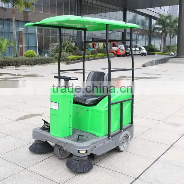 Multifunctional Industrial Electric Ride on Street Sweeper (DQS12A) photo-2