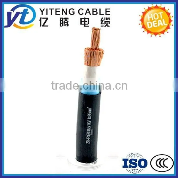 ZR-F46R 1*95mm2 Flame-retardant Fluoroplastic Insulated PVC Sheathed Flexible Power Cable photo-4