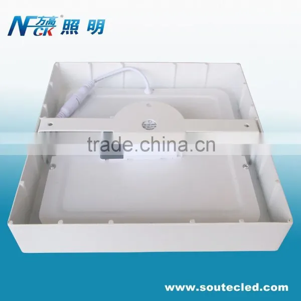 Surface Mount 24w Flat Led Panel Light 300X300MM Aluminum Indoor Square Led Light Panel photo-2