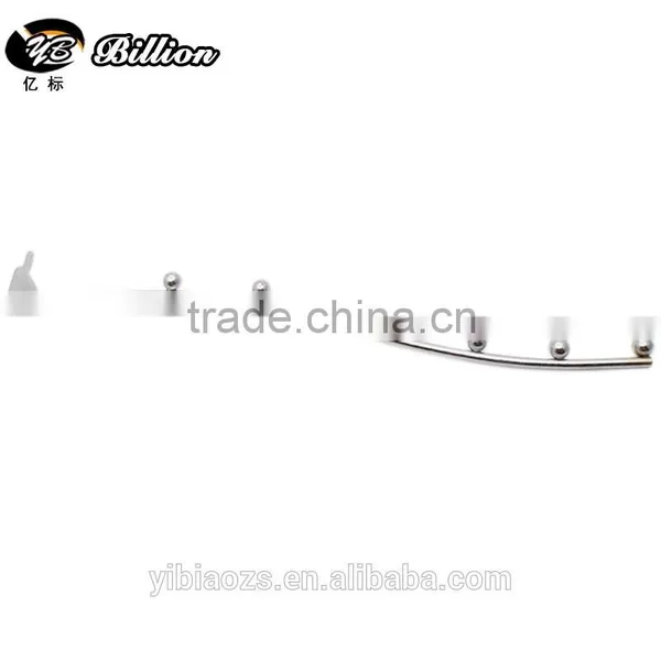 Metal Chrome Wire Display Hooks Pegboard Hook Price Tag photo-3