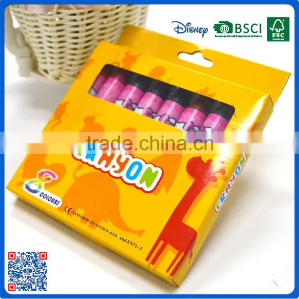 8 Colors Non-toxic Watercolor Crayons With OEM Logo photo-4