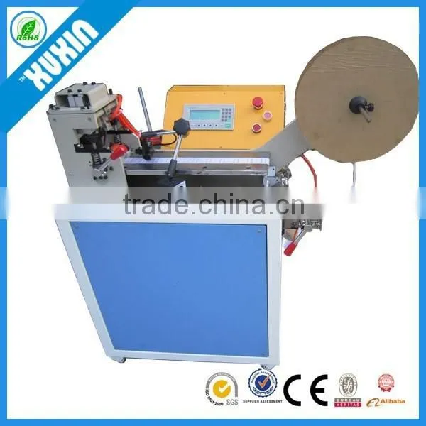 Automatic Ultrasonic Trapezoid Ribbon Cutting Machine ; Automatic Ultrasonic Tape Cutting Machines;