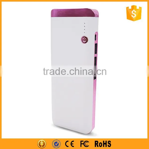 2016 New Product Manual for Power Bank 12000mah With 3 Usb Port Output photo-2