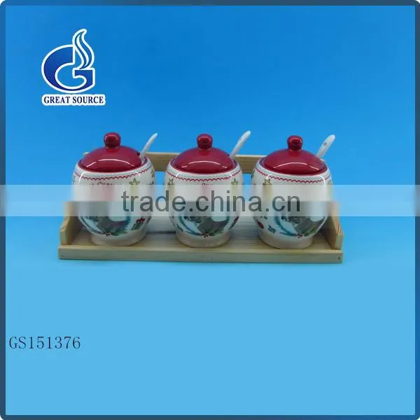 Popular Bulk Ceramic Tea Sugar Coffee Canisters photo-5