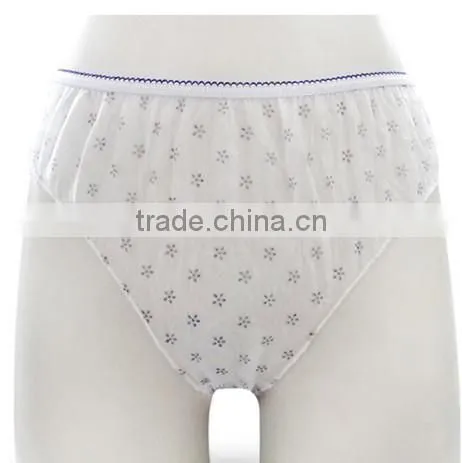 Ladies Cute Printing Underwear Panties Spa Disposable Underwear Quality Choice photo-4