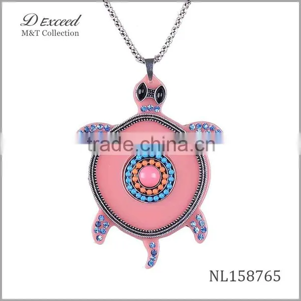 Yiwu Wholesale Cute Plastic Tortoise Pendant Necklace NL158762-8 photo-4