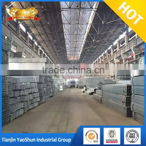 China Non Secondary Prime Quality Square Rectangle Galvanized Steel Hollow Section for Door Frame