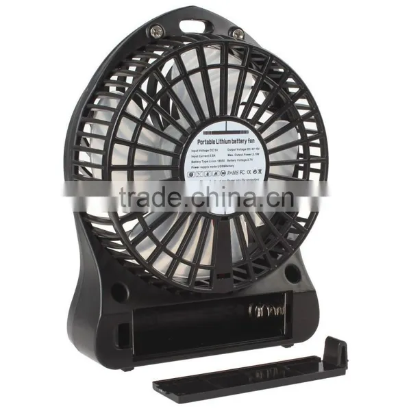 2016 Wholesale Handheld Fan With USB Cable Rechargeable Mini Fan photo-2