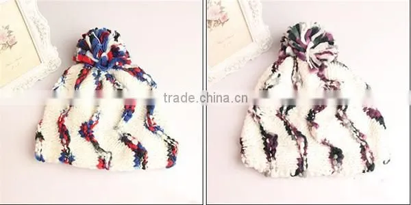 Factory Price Novelty Korean Style Knitted Hat With Beard photo-5