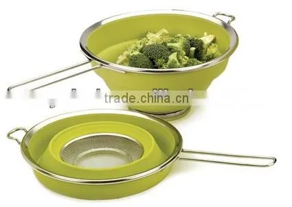 Collapsible Silicone Colander photo-3