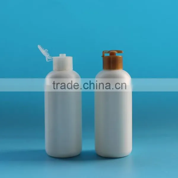 White 180ml HDPE Bottle With Flip Top Cap, 6oz HDPE Flip Top Bottle photo-4