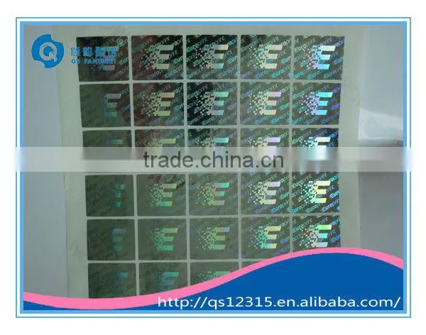 Laser Holographic Label