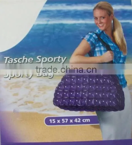 PVC Inflatable Leisure Bag,inflatable Air Shopping Bag With High Quality,big Inflatable Shopping Shoulder Bag photo-2