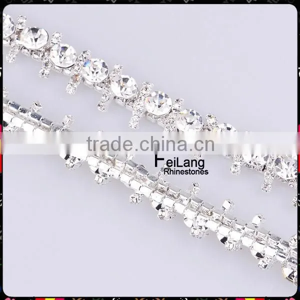 Feilang Rhinestone Chain for Headband Decorative photo-3