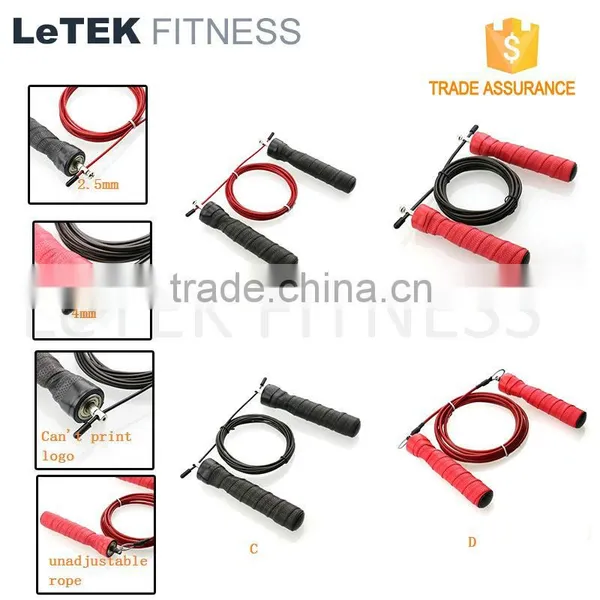 Equipment Ball Bearing Weighted Aluminum Crossfit Jump Rope Quality Choice photo-5
