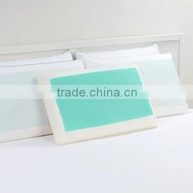 Cooling Gel Memory Foam Pillow With Zipper Cover