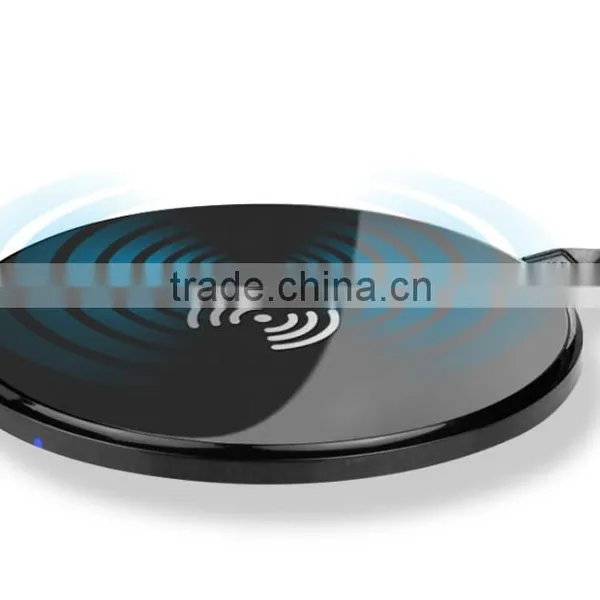 On-board Wireless Charger Mobile Wireless Charger Stents QI 360 Rotary Logo Emitter Wholesale photo-2