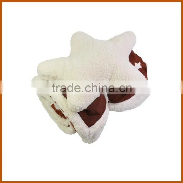 Promotion Gift High Quality Printed Star Fleece Blanket