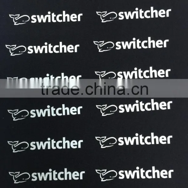 Custom Silk Screen Heat Transfer Label Printing Silicone Heat Transfer Garment Label Factory Direct Wholesale photo-4