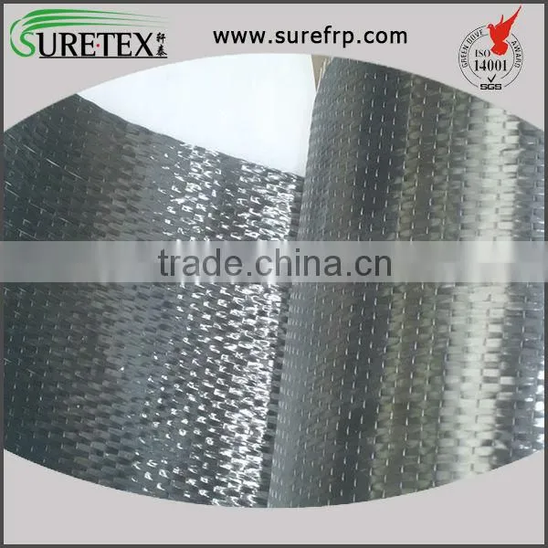 Unidirectional Reinforced Material 12K 200 /300 /500gsm Carbon Fiber Cloth