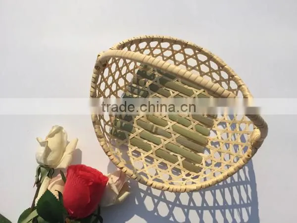 Handwoven Bamboo Hanging Basket photo-2
