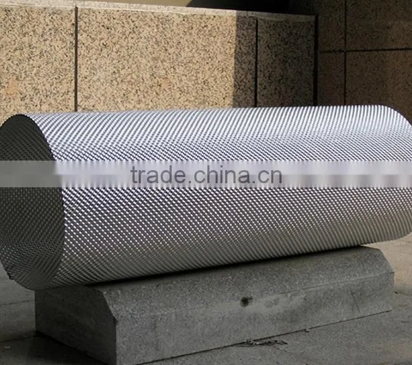 Half a Ball Pattern Embossed Aluminum Sheet for Auto Radiator,heat Dissipation or Dust Proof photo-4