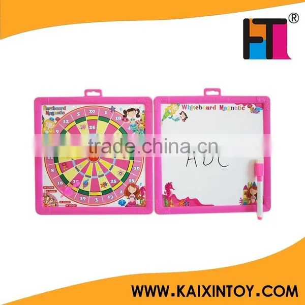 Promotion Gift Toy Big Kids Magnetic Writing Board With Dart Board Target photo-2