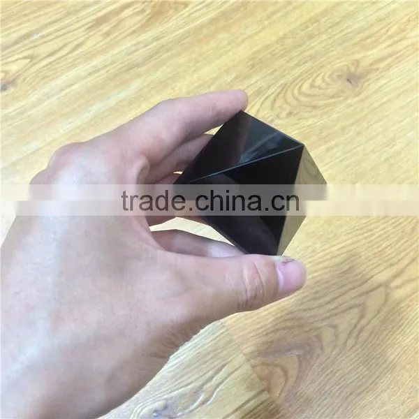 Precious Natural Obsidian Crystal Stones Pyramids For Sale photo-3