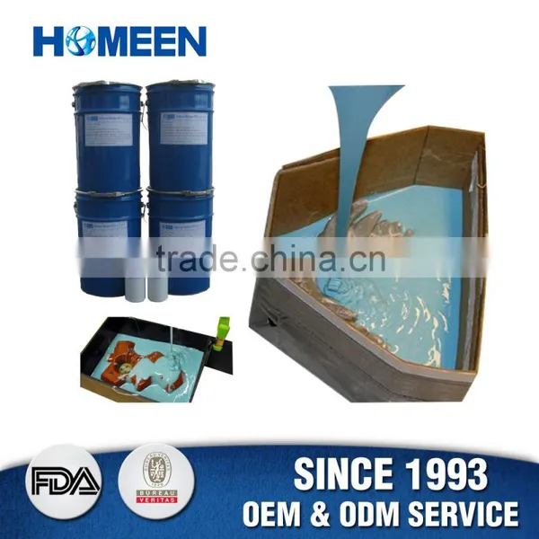 Wholesale High Quality Raw Material RTV 2 Liquid Silicone Rubber for Mold Making photo-3