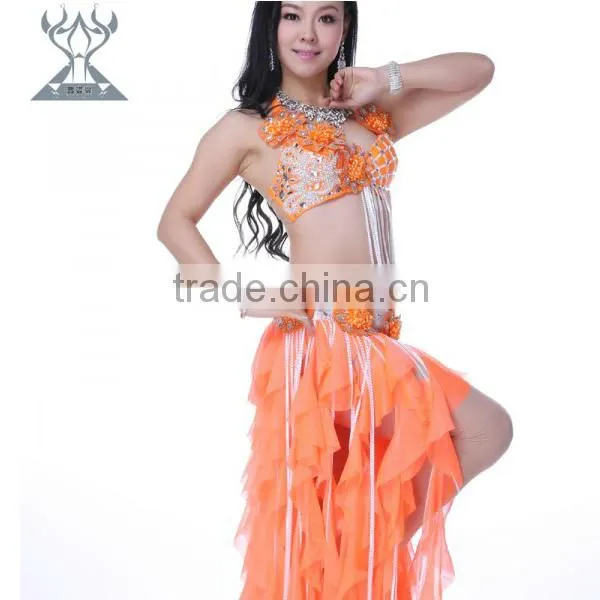 Belly Dance Costume With Diamond in Performance Wear (QC2167) photo-3