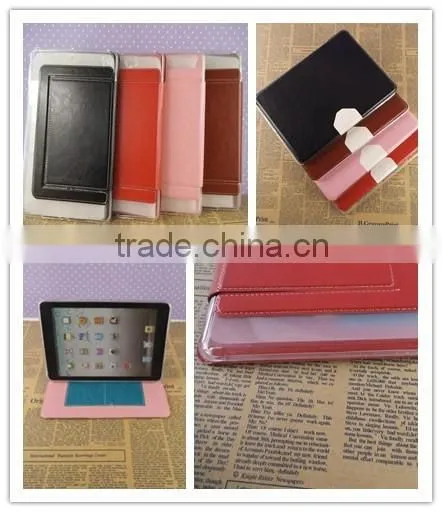 New Product Crazy Leather Tablet Case for Ipad With 2 Card Slots Luxury Leather Stand Cover Case for Ipad Air photo-3