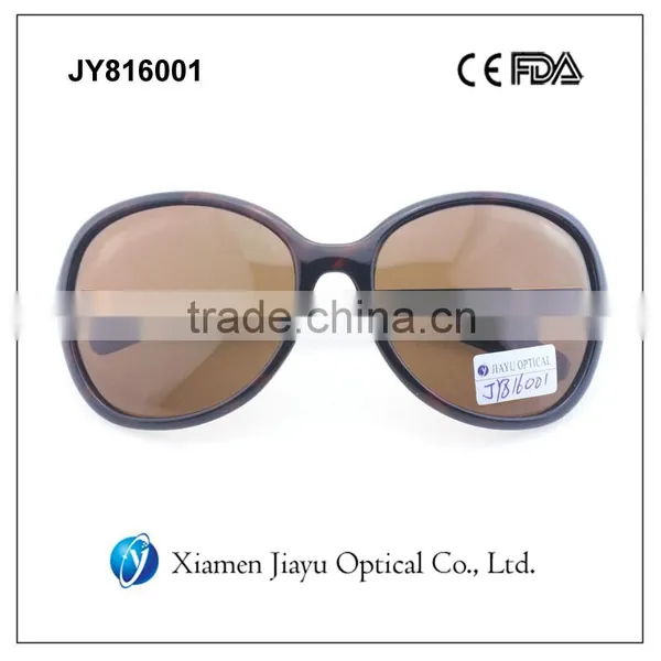 New Big Frame Round Shape Lady Sunglasses With You Logo photo-4