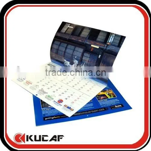 Custom Wholesale Printing 2017 Wall Monthly Calendar photo-2
