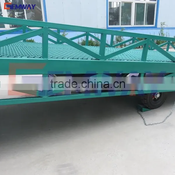 CE Good Quality Forklift Mobile Container Load Ramp for Loading and Unloading photo-3