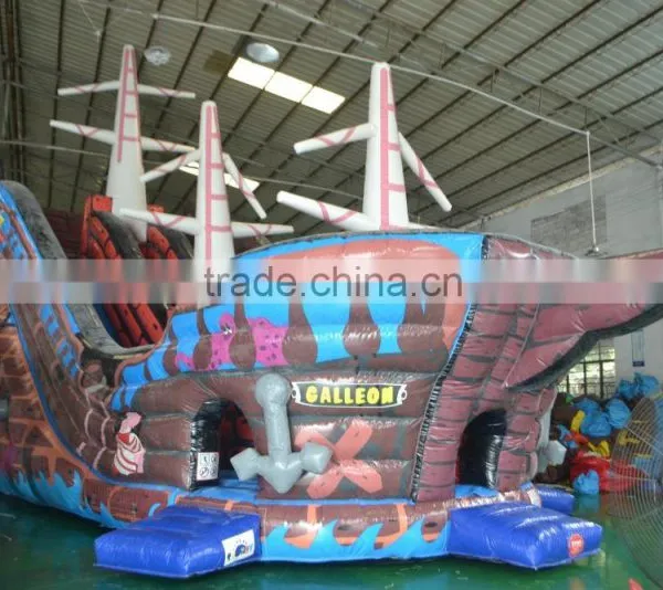 Outdoor Commercial Giant Inflatable Pirate Slide Made in China Inflatable Factory for Adventure Sports Activities photo-2