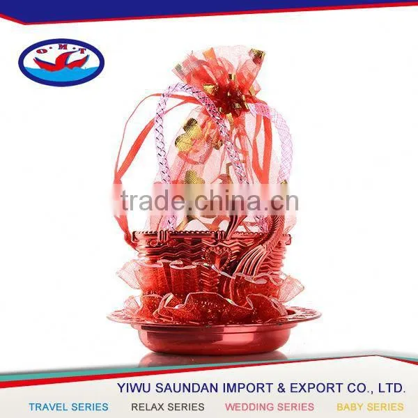 Factory Popular Good Quality Wedding Favor Plastic Candy Bags on Sale